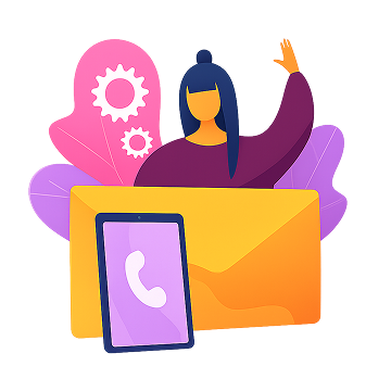 Ask a question illustration